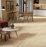Parchet triplustratificat Barlinek Stejar Mont Blanc Herringbone 110 Pure Classico Line - imagine 2