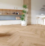 Parchet triplustratificat Barlinek Stejar Lombardy Herringbone 130 Pure Classico Line - imagine 2