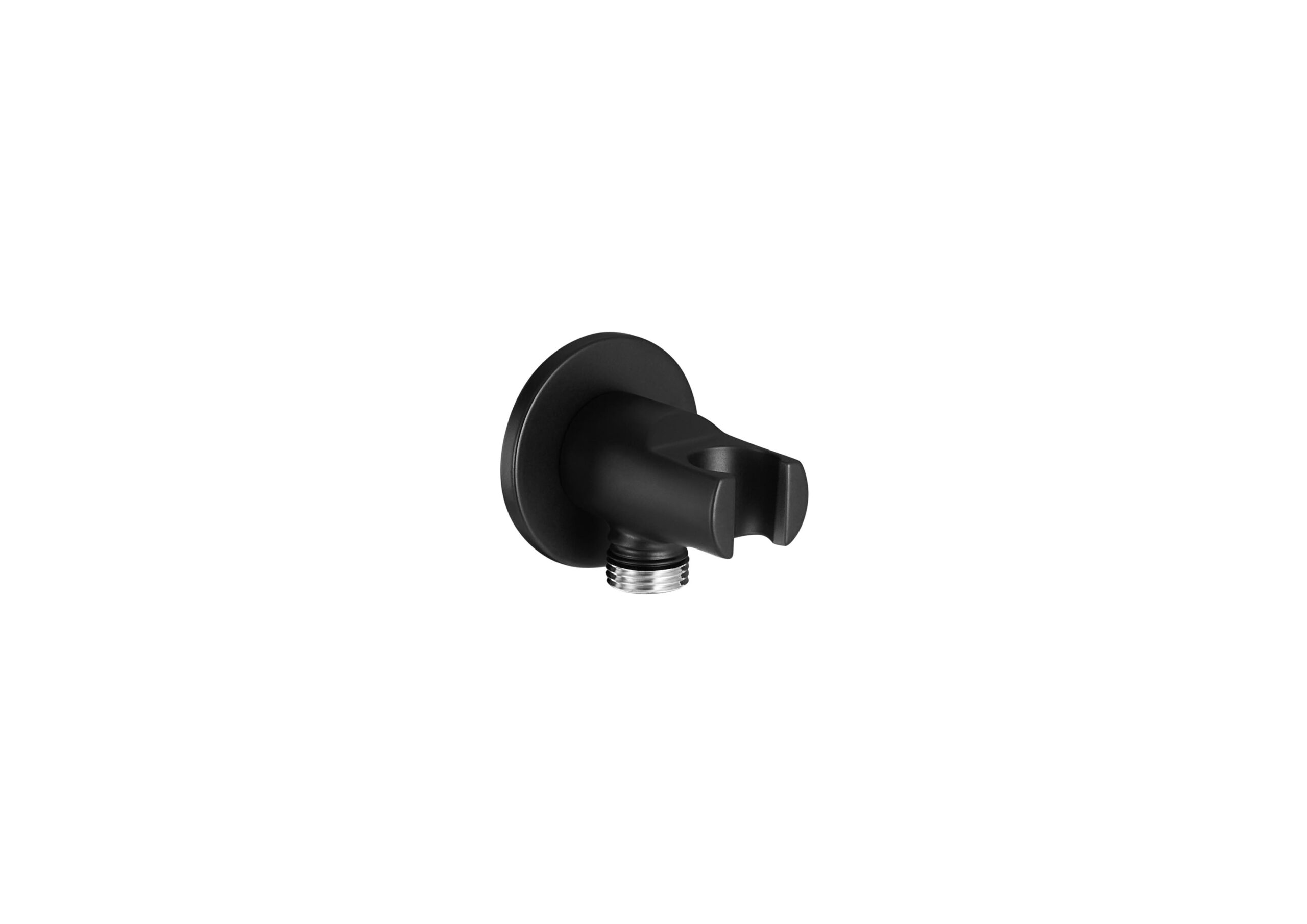 004_14865_00_A5B5250NB0_t_Product_Pictures_TF_Mob_prod_xxl_v2 Suport fix pentru pară de dus Roca, cu racord pentru apa, negru mat - imagine 1