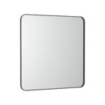 Oglinda baie patrata cu rama si LED Roca Frame Ambient, 80x80 cm