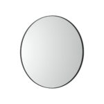 Oglindă baie rotundă cu ramă și LED Roca Frame Ambient, Ø80 cm