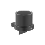 Dispenser săpun suspendat Roca Hotels, negru mat