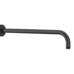 Braț pălărie dus Roca, 40 cm, negru lucios