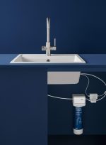 Baterie bucătărie cu funcție suplimentară pentru filtrarea apei Roca Aquafy, inox periat - imagine 2
