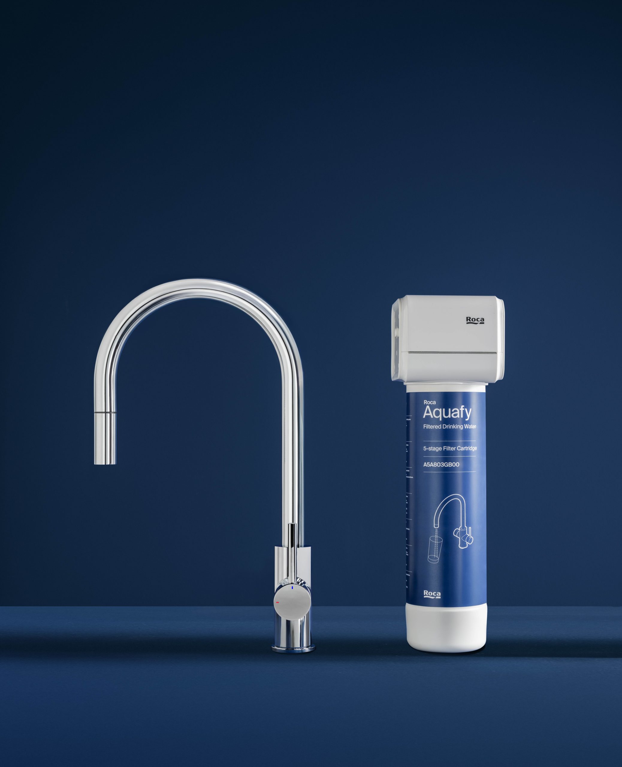 Filtru in 5 faze pentru baterie de buctatrie Roca Aquafy - imagine 2