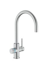 Baterie bucătărie cu funcție suplimentară pentru filtrarea apei Roca Aquafy, crom lucios