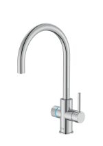 Baterie bucătărie cu funcție suplimentară pentru filtrarea apei Roca Aquafy, crom lucios - imagine 2
