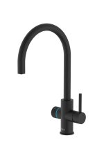 Baterie bucătărie cu funcție suplimentară pentru filtrarea apei Roca Aquafy, negru mat - imagine 2