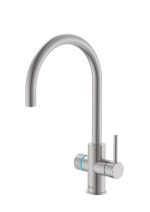 Baterie bucătărie cu funcție suplimentară pentru filtrarea apei Roca Aquafy, inox periat - imagine 2