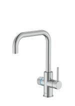 Baterie bucătărie cu funcție suplimentară pentru filtrarea apei Roca Aquafy, crom lucios - imagine 4