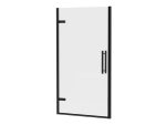 Usa de dus Ravak Cool COSD1, 90x195 cm, negru+sticla transparenta - imagine 3