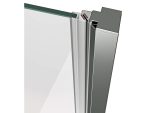 Ușă de duș din Ravak Cool COSD2, 120x195 cm, profil crom+sticlă transparentă - imagine 2
