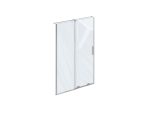 Ușă de duș Ravak Roll RODP2, 100x195 cm, profil crom+sticlă transparentă - imagine 7